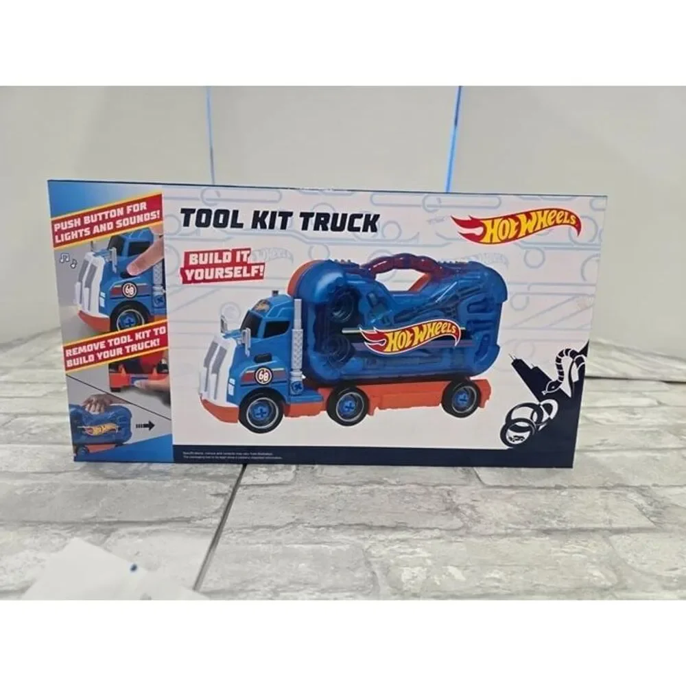 Hot Wheels HW Kids Lights and Sounds Tool KIT Truck‎ NEW